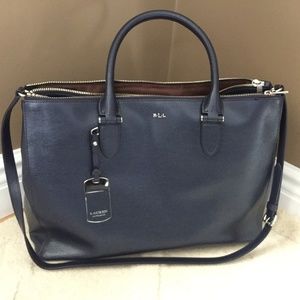 Lauren Ralph Lauren Newbury Double Zip Satchel